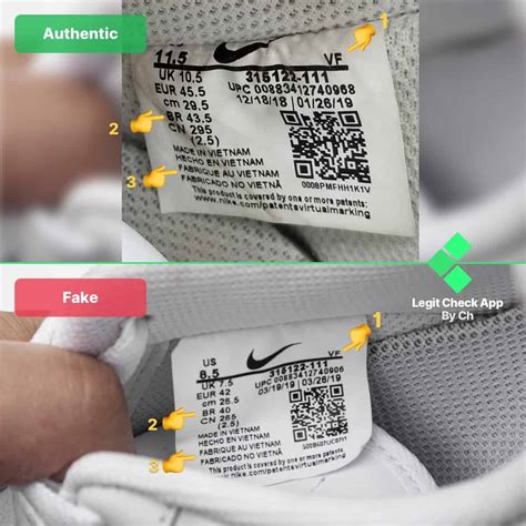 how to check nike if real or fake|check nike serial number.